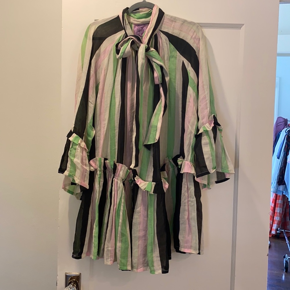 Yvonne S striped mini dress / tunic